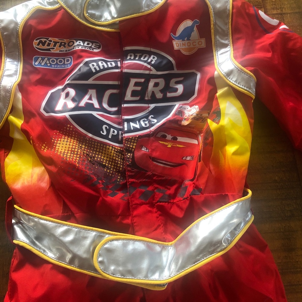 Disney Cars Race Car Driver Halloween Costume